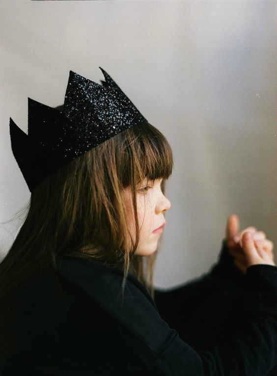 because every girl needs to show just how regal she is !! glitter crown by PatkasKids on Etsy, $33.00